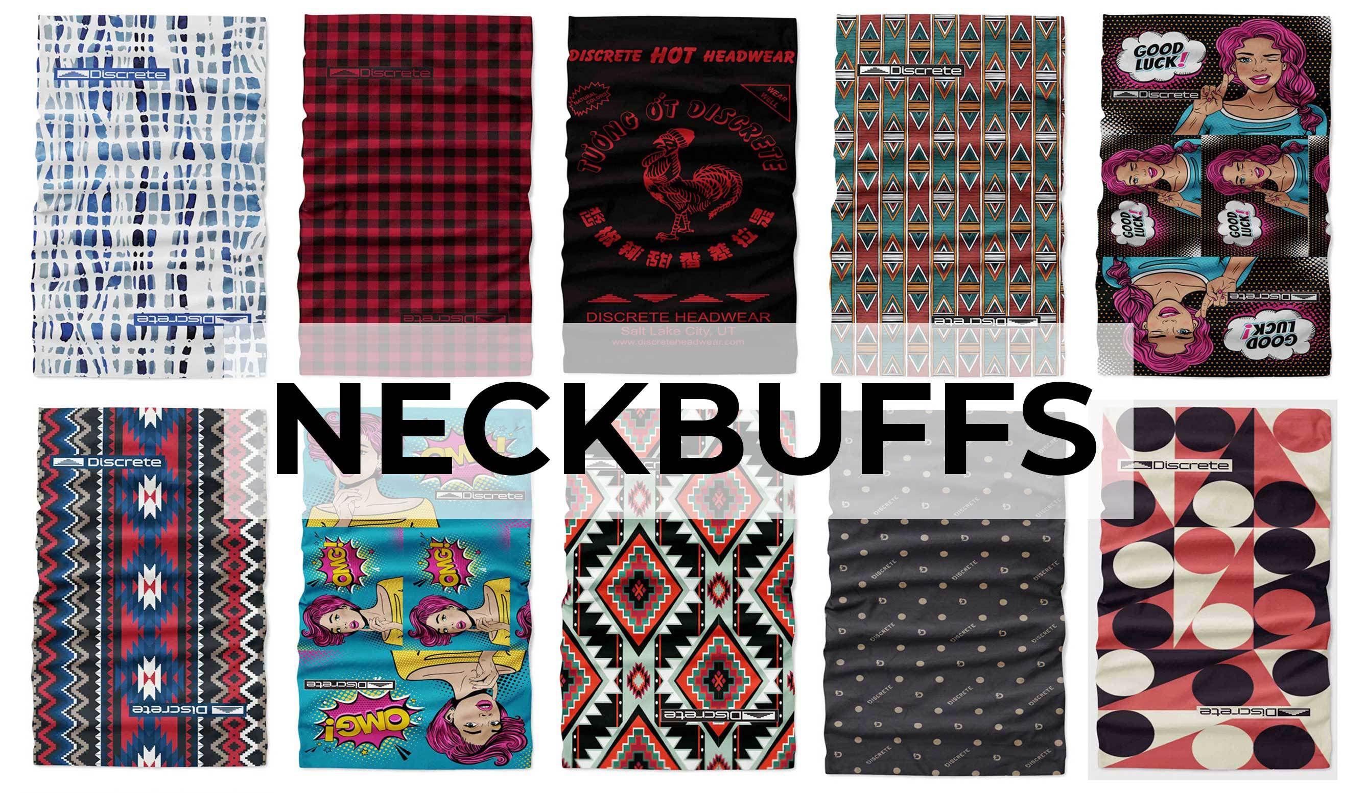 New neckbuff designs!